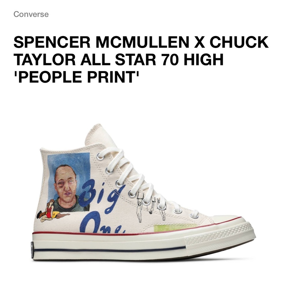 Spencer McMullen x Tyler, The Creator x converse Chuck’s 70